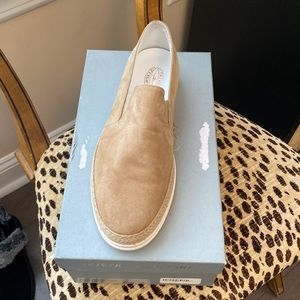 Beige slide espadrille
